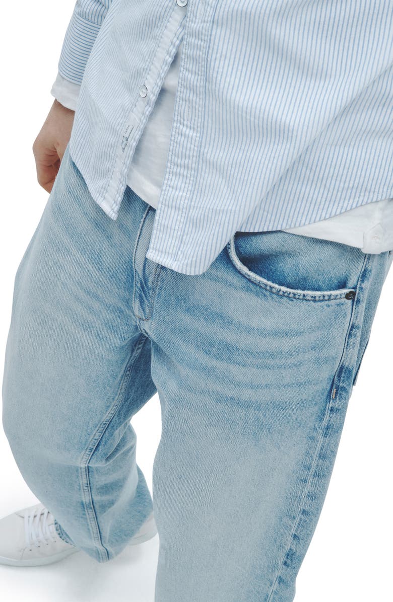 rag & bone Fit 4 Authentic Rigid Straight Leg Baggy Jeans, Alternate, color,