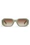 Hyped Up 38mm Gradient Square Sunglasses