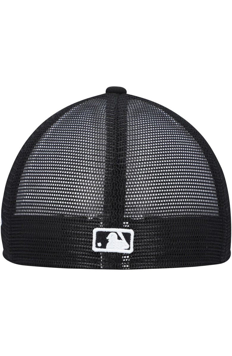 New Era Men's New Era White/Navy Cleveland Guardians 2023 On-Field Batting Practice 59FIFTY Fitted Hat, Alternate, color, White