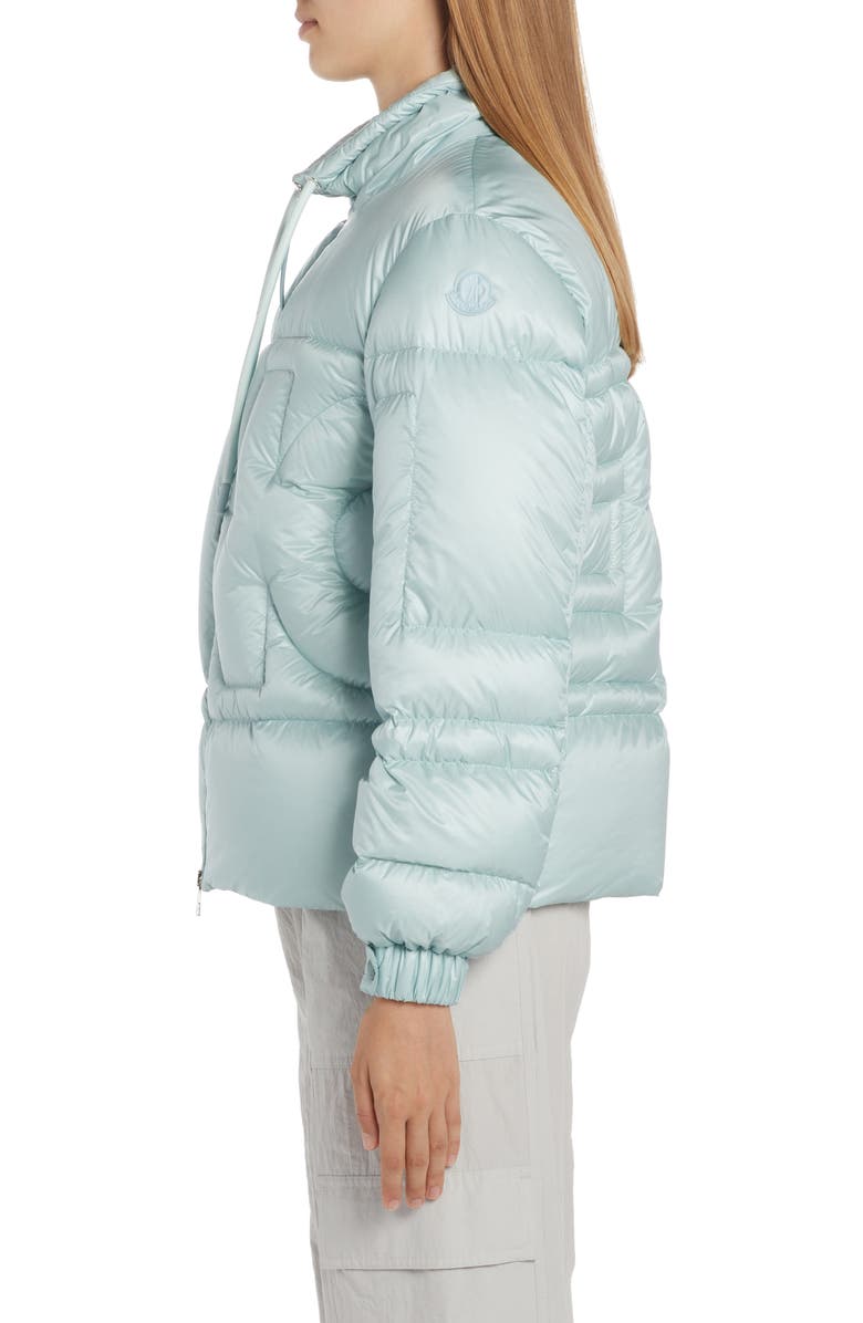 Moncler Sapins Logo Quilted Down Jacket, Alternate, color, 