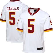 Nike Youth Nike Jayden Daniels White Washington Commanders Game Super Bowl Era Jersey