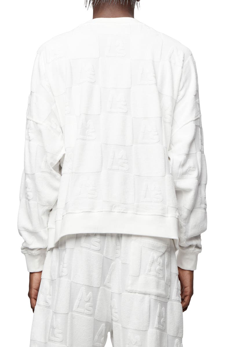 MAGNLENS Pacifico Oversize Cotton Blend Crewneck Sweatshirt, Alternate, color,