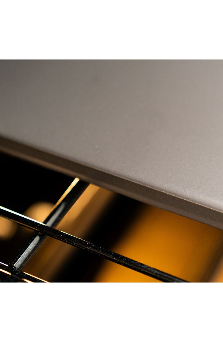 Old Stone Glazed Cordierite Rectangle Pizza Stone, 14x16-Inch, Alternate, color, Grey