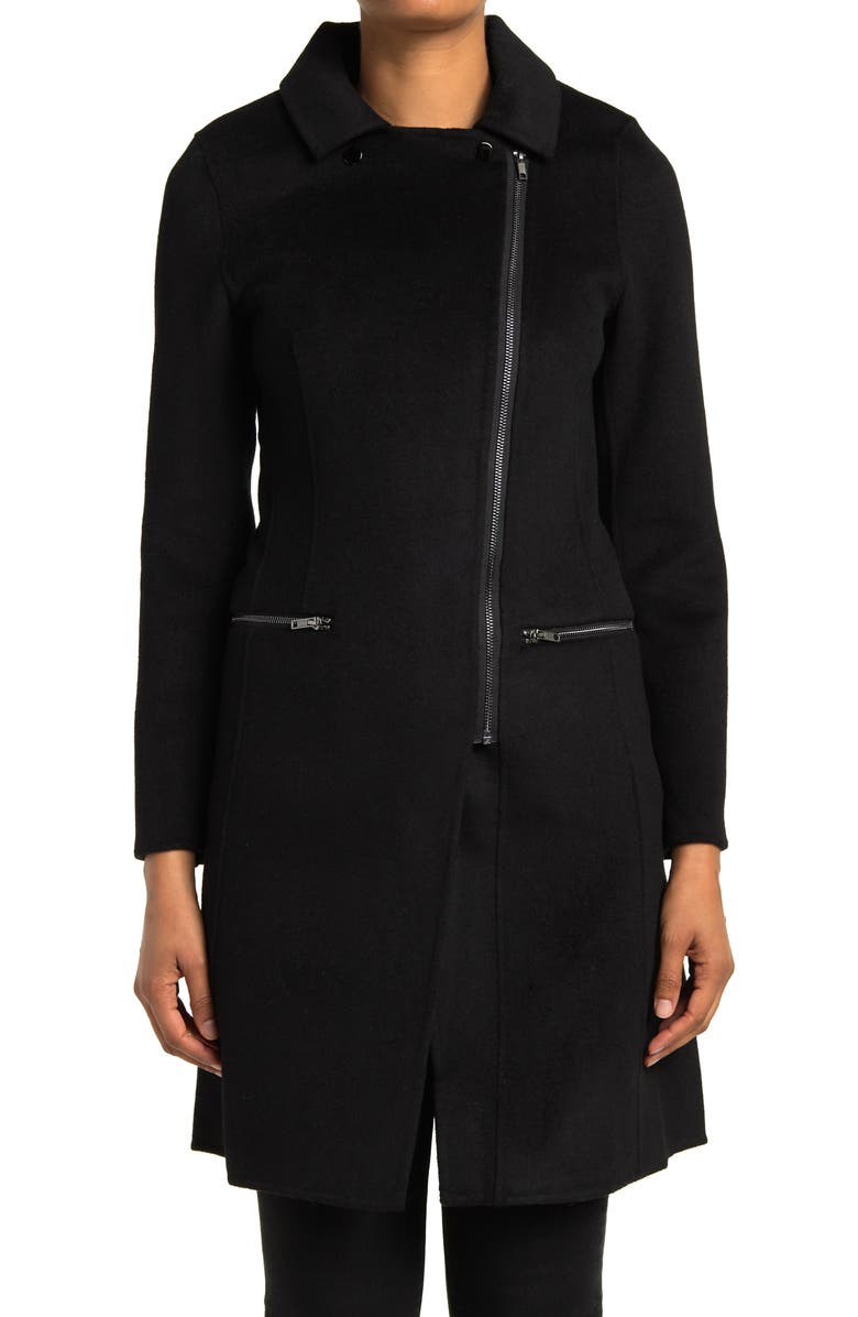 Belle & Bloom BELLE AND BLOOM Last Chance Wool Blend Coat, Alternate, color, Black