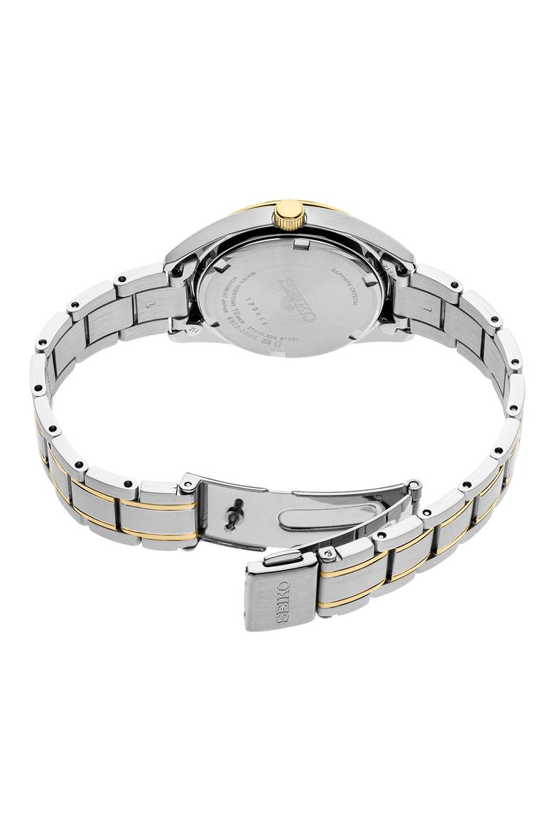 Essentials Mother-of-Pearl Bracelet Watch, 29.8mm, Alternate, color, TWO TONE