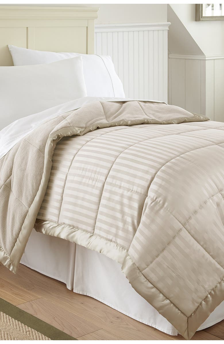 Modern Threads Full/Queen Down Alternative Blanket - Dusty Brown, Main, color, 