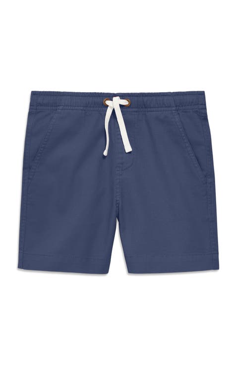 Kids Stretch Chino Drawstring Short (Toddler, Little Kid, Big Kid)