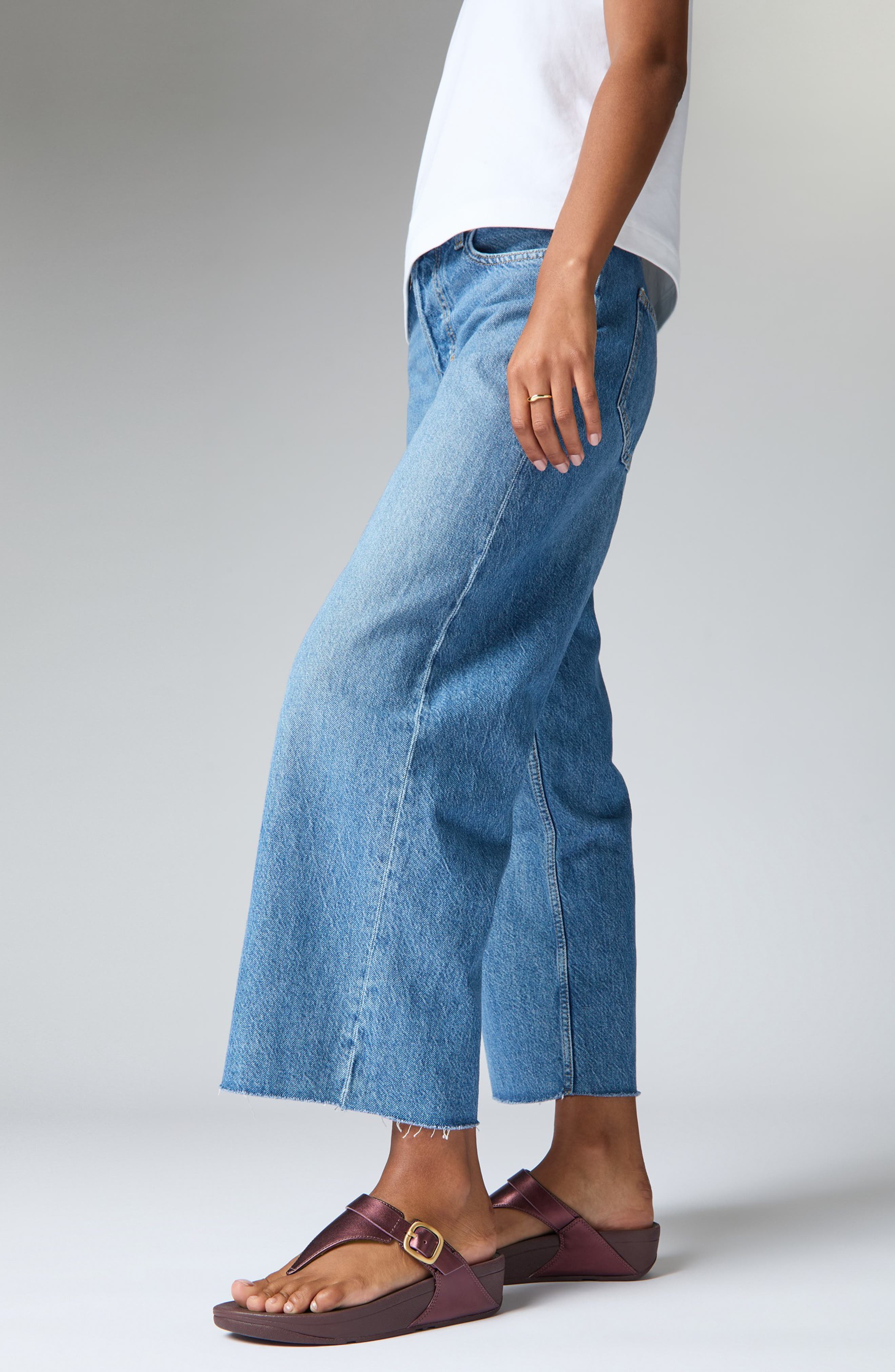 FitFlop Lulu Platform Wedge Flip Flop, Alternate, color, 