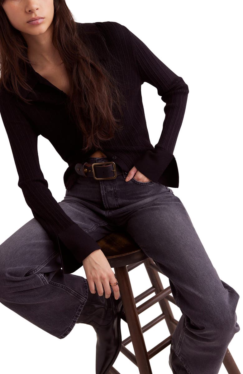 Free People Holly Bootcut Jeans, Alternate, color, The Ends