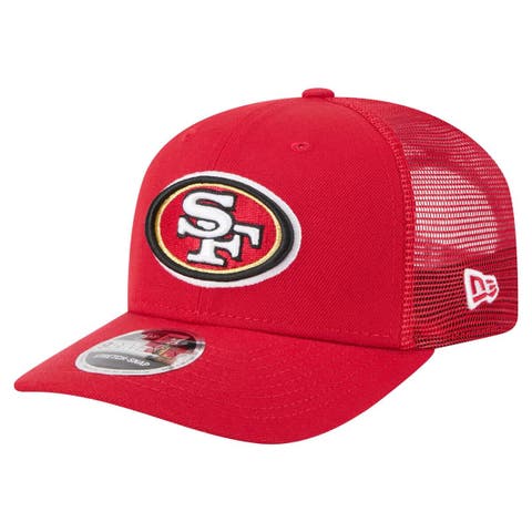 Men's New Era  Scarlet San Francisco 49ers Team Collection 9SEVENTY Stretch-Snap Adjustable Hat