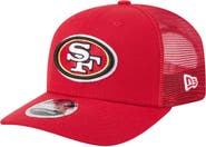 New Era Men's New Era  Scarlet San Francisco 49ers Team Collection 9SEVENTY Stretch-Snap Adjustable Hat
