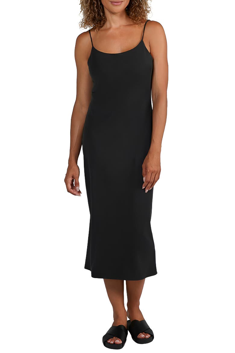 Brio Slip Dress, Main, color, BLACK