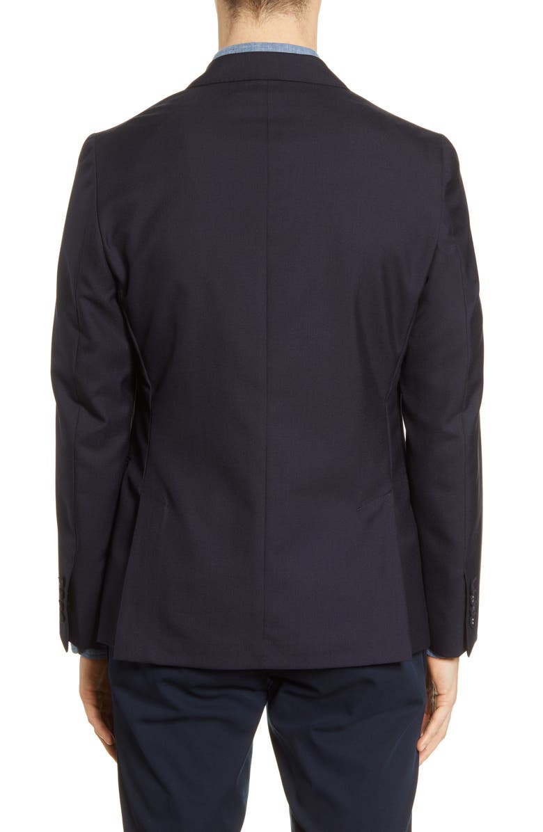 Officine Générale Slim Fit Wool Jacket, Alternate, color, 