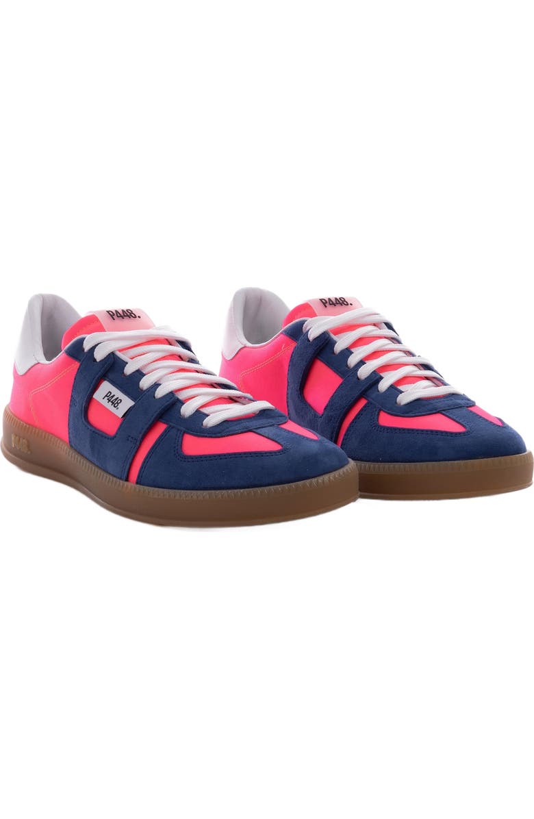 P448 Monza Sneaker, Alternate, color, Neon Pink