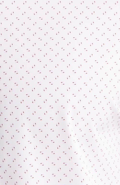 Wrk W.r.k Trim Fit Abstract Square Performance Button-up Shirt