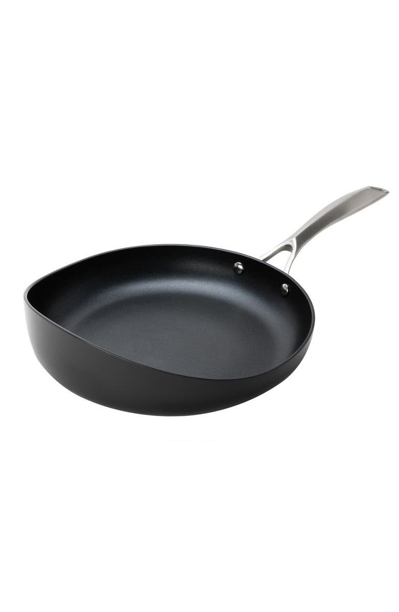 Rad USA Radical Pan Nonstick Frying & Saute Pan Skillet With Stainless Steel Handle, 12-Inch, Main, color, Black