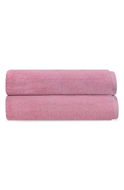 Puresoft 2-Piece Turkish Cotton Bath Towel Set
