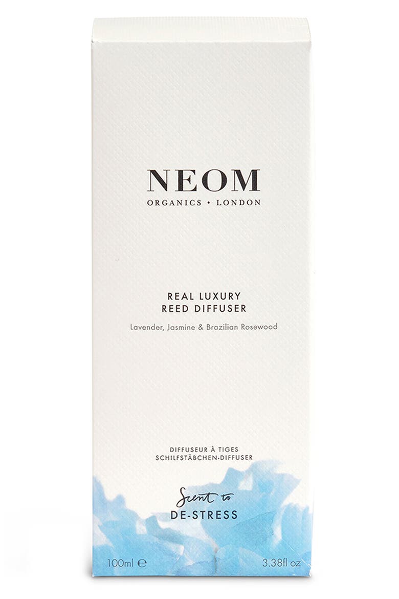 Scent to De-Stress Real Luxury Reed Diffuser, Alternate, color, NO COLOR