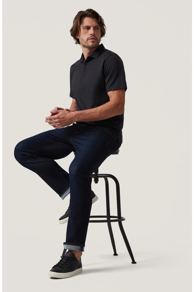 Camino Relaxed Straight Leg Jeans, Alternate, color, DEEP BRUSHED URBAN