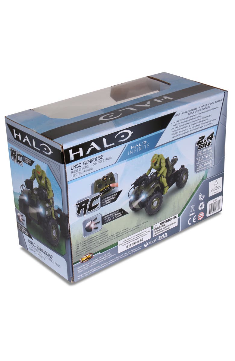 HALO Infinite Gungoose & Master Chief 2.4 GHz Radio Control Vehicle, Alternate, color, Multicolored