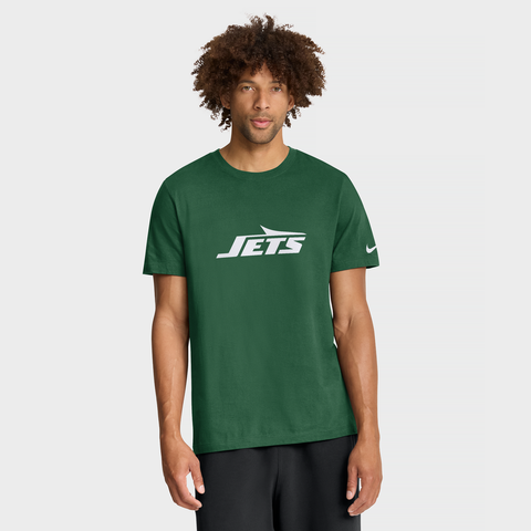 Men's Nike Green New York Jets Essential Logo T-Shirt