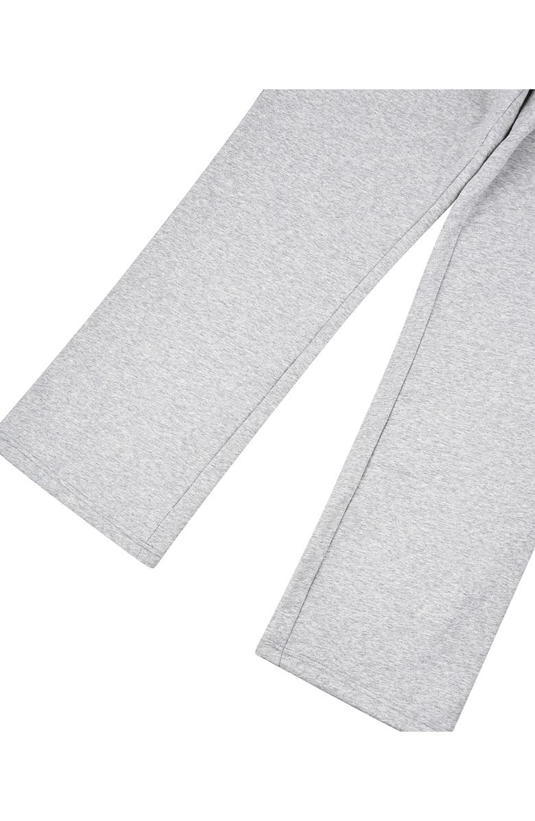 PAPER PLANES Script Weld Logo Open Hem Sweatpants, Alternate, color, Heather Grey