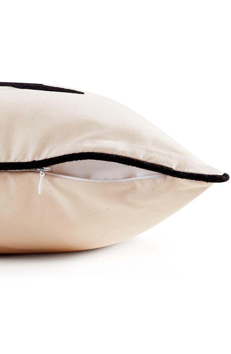 Eddie Bauer Bear Throw Pillow, Alternate, color, Black