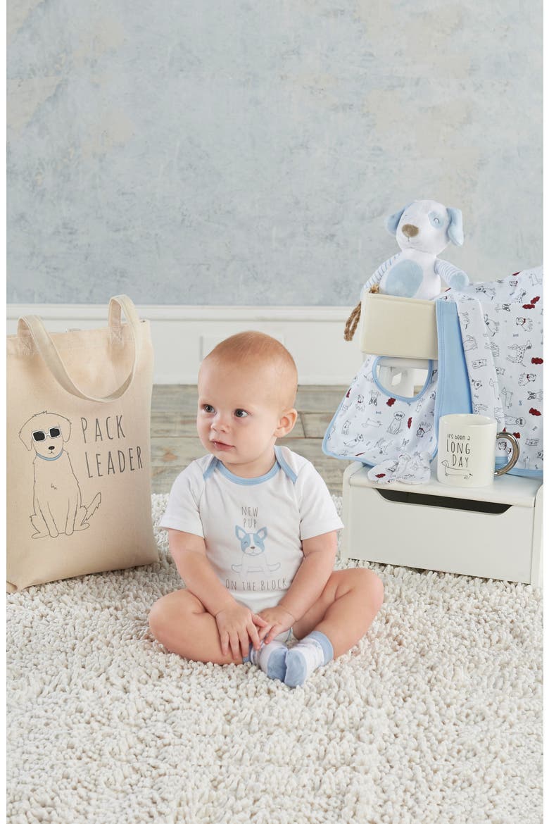 New Pup 9-Piece Baby Gift Set, Alternate, color, BLUE
