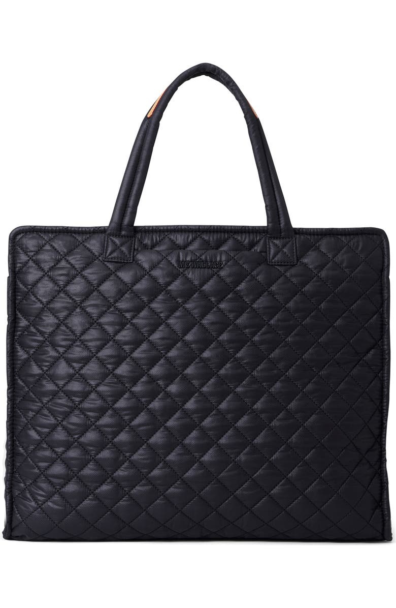 MZ Wallace Large Metro Box Tote, Main, color, Black
