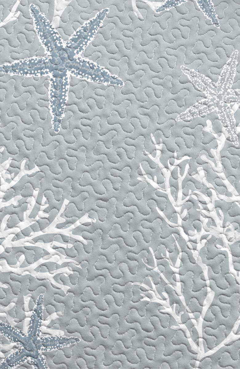 Woven & Weft Coastal 3-Piece Quilt Set, Alternate, color, Pearl Blue