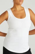 Universal Standard Daisy Ribbed Scoop Neck Tank