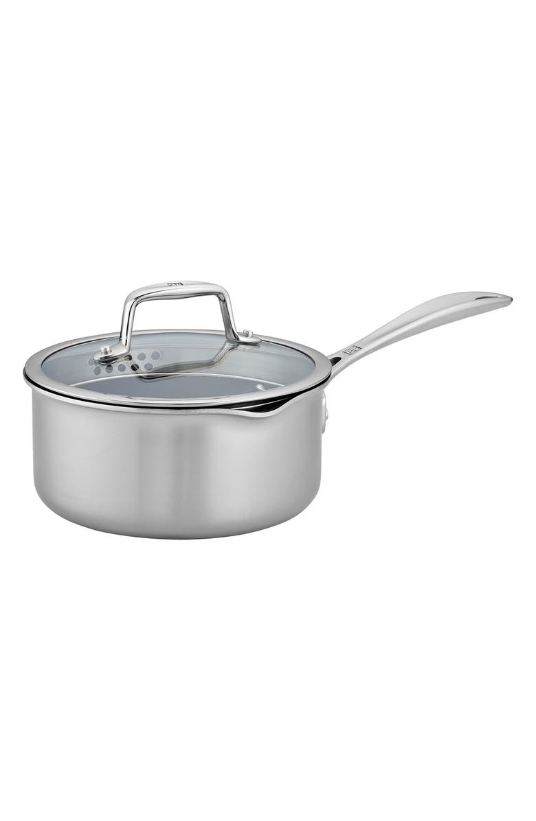 ZWILLING Clad CFX 2-Quart Nonstick Saucepan, Main, color, 