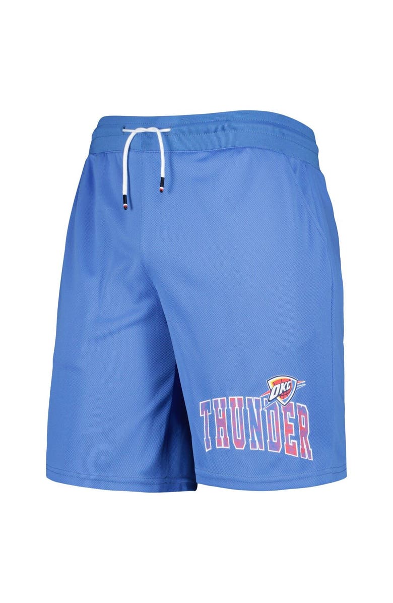 TOMMY JEANS Men's Tommy Jeans Blue Oklahoma City Thunder Mike Mesh Basketball Shorts, Alternate, color, 