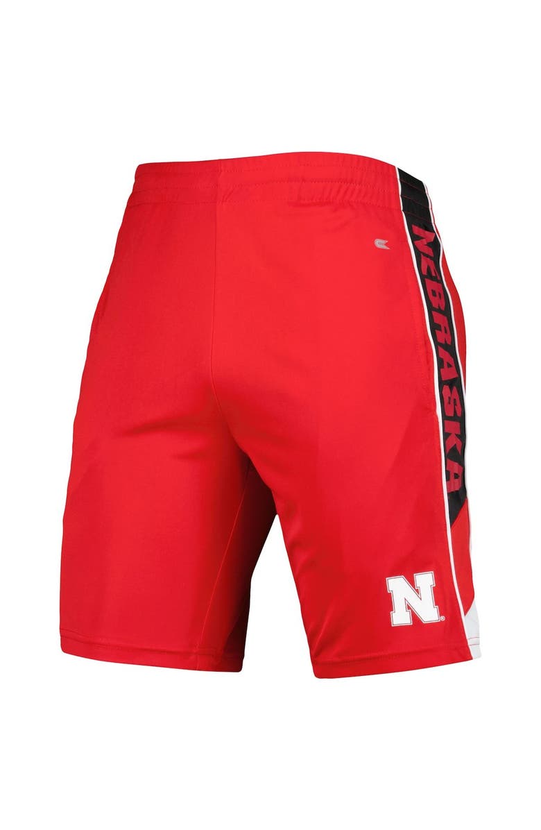 COLOSSEUM Men's Colosseum Scarlet Nebraska Huskers Pool Time Shorts, Alternate, color, Scarlet