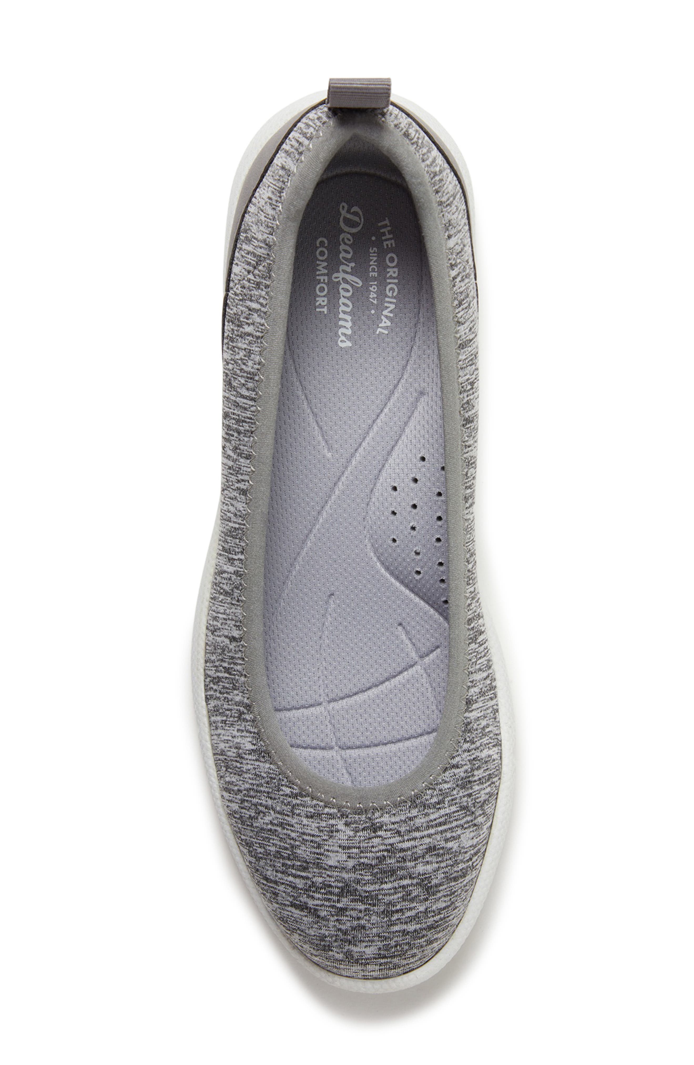 ORIGINAL COMFORT BY DEARFOAMS Mia Easy Foam Flat, Alternate, color, Grey Heather
