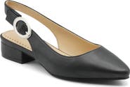 Adrienne Vittadini Papina Slingback Kitten Heel Pump