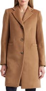 Lauren Ralph Lauren Reefer Wool Blend Coat