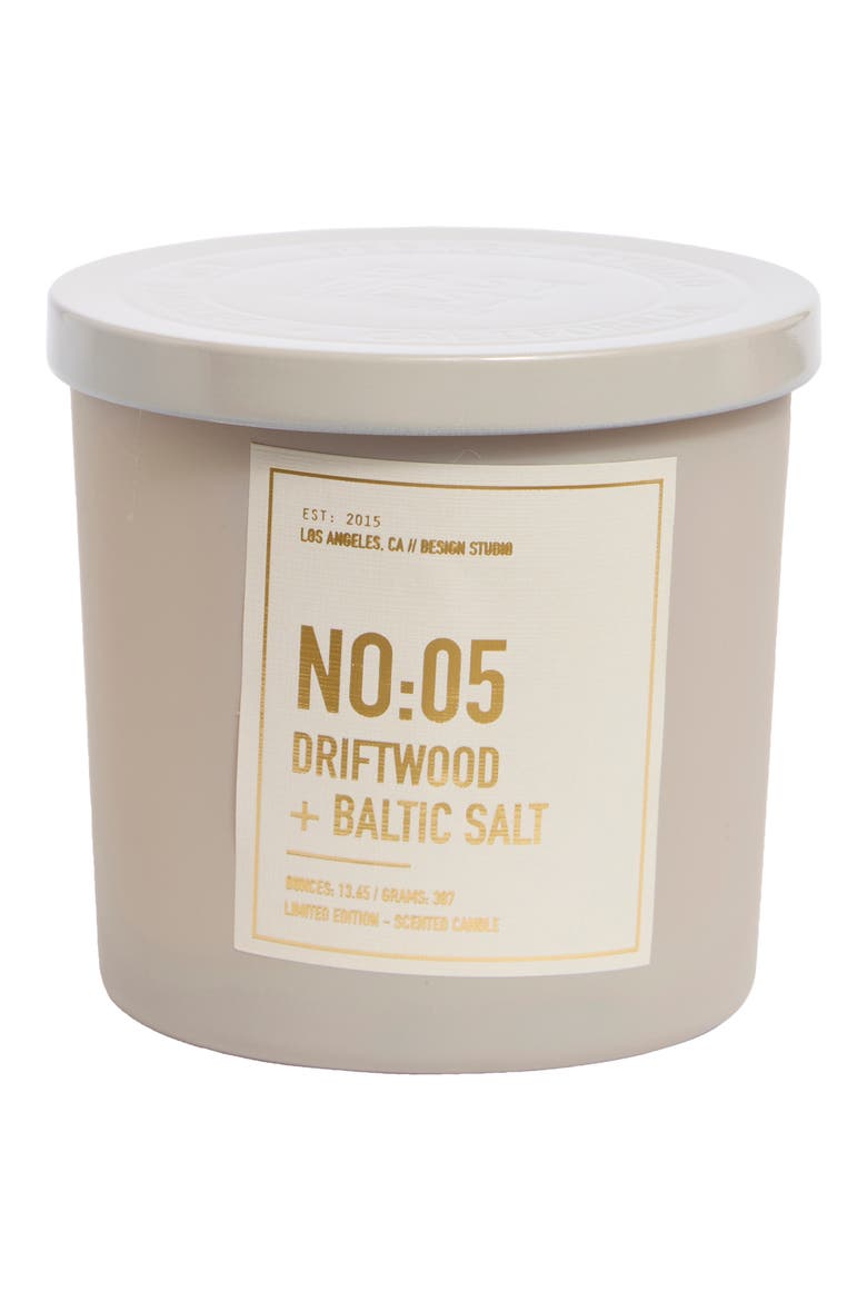 Driftwood & Baltic Salt Candle, Main, color, DRIFTWOOD N BALTIC SEA