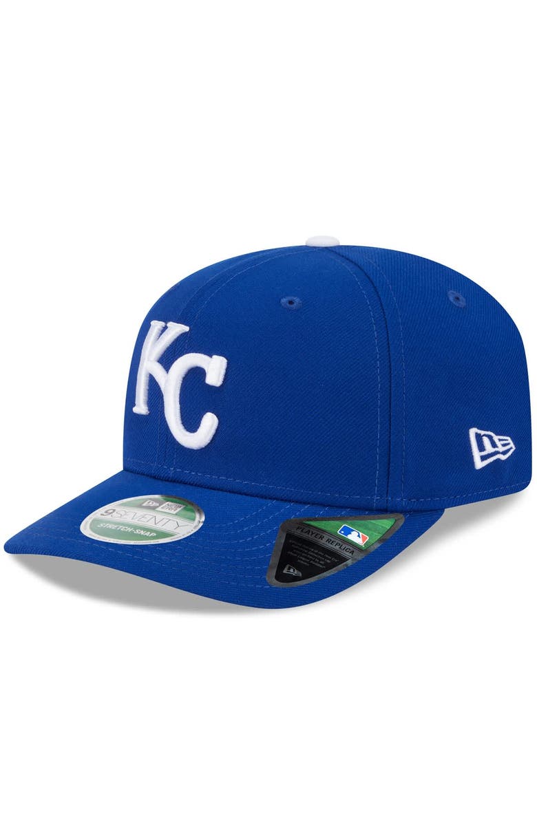 New Era Men's New Era Royal Kansas City Royals Player Replica 9SEVENTY Adjustable Hat, Main, color, Royal
