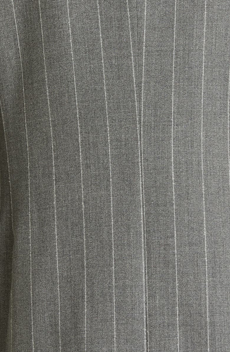 Thom Sweeney Pinstripe Virgin Wool Suit, Alternate, color, 