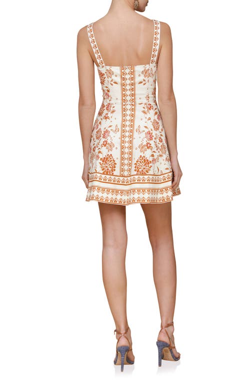 AVEC LES FILLES AVEC LES FILLES SWEETHEART FIT & FLARE MINIDRESS 