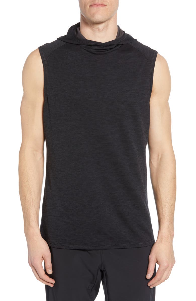 Zella Sleeveless Hoodie, Main, color, 