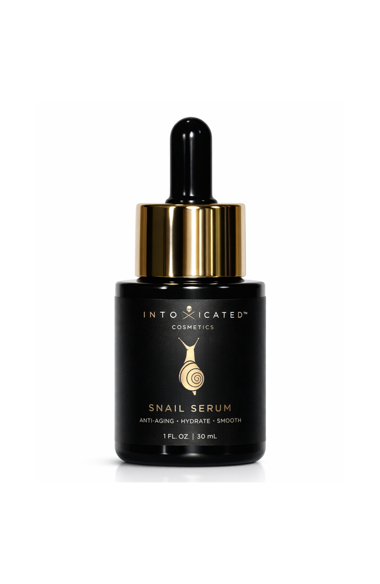 Intoxicated Cosmetics Snail Serum | 1 fl.oz./30ml | Hydrating & Anti-Aging Skincare Treatment with Vegan Snail Venom Peptide & Vegan Snail Mucin, Main, color, NO COLOR