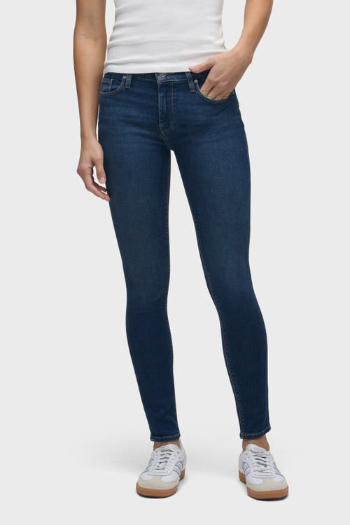 Hudson Jeans Nico Mid-rise Super Skinny Ankle In Obsess