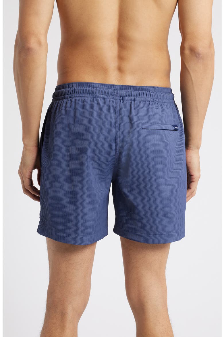 The Sketches 5.5-Inch Ribbed Swim Trunks, Alternate, color, NAVY