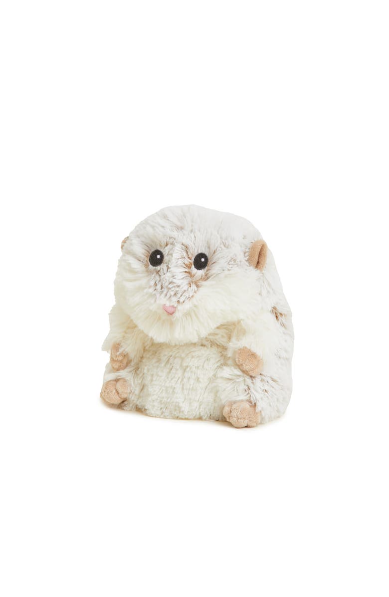 Warmies Hamster Junior Plush Toy, Main, color, Light Brown