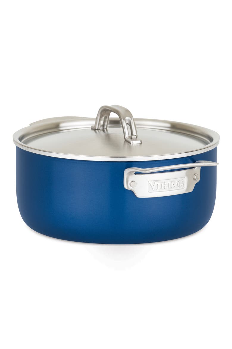 2-Ply 11-Piece Cookware Set, Alternate, color, BLUE