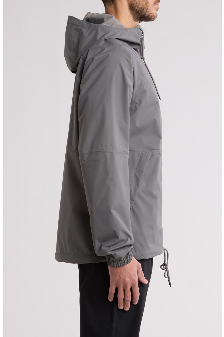 Antora Waterproof Rain Hoodie, Alternate, color, SMOKED PEARL-NPF