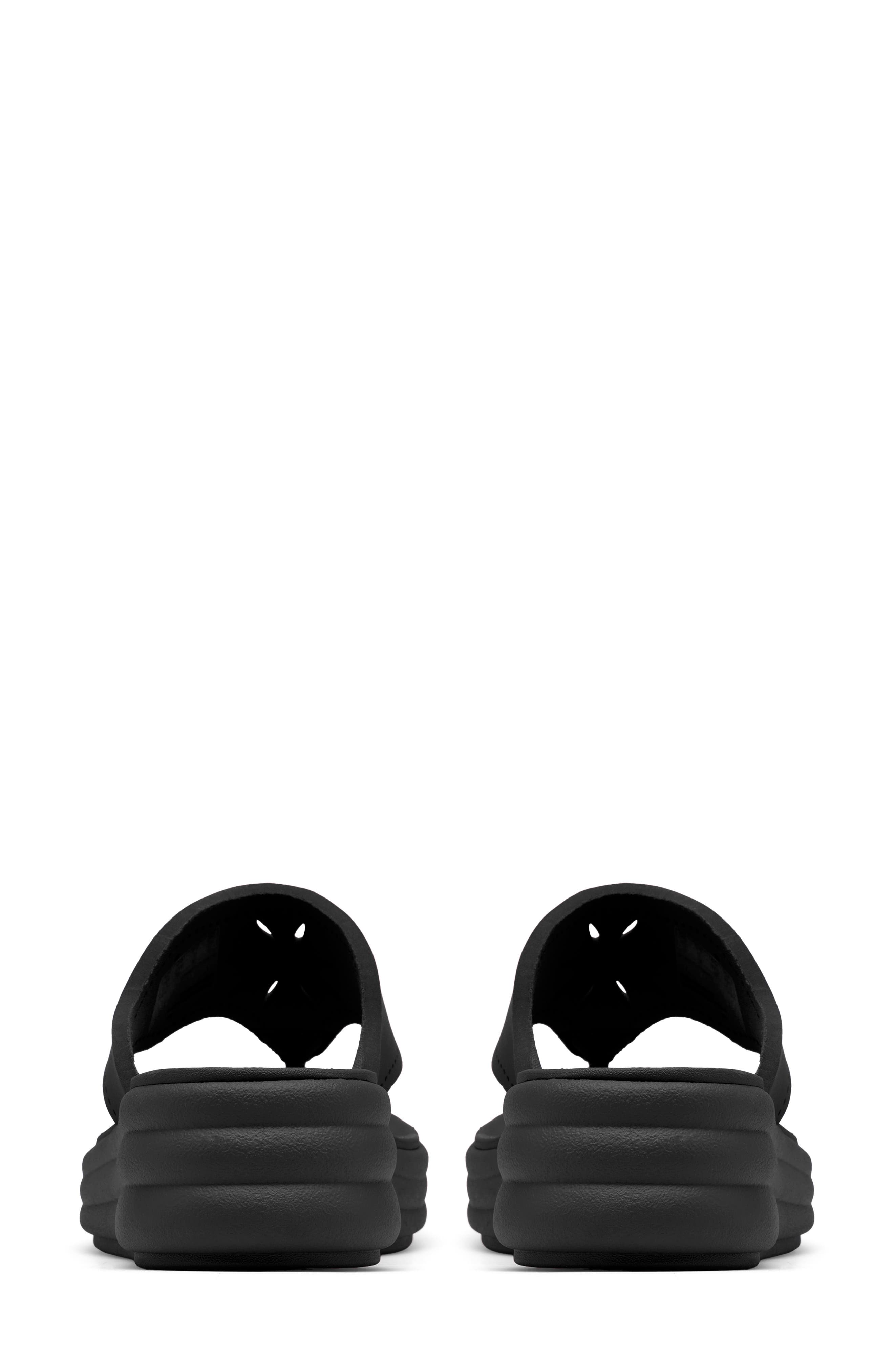 Clarks<sup>®</sup> Drift Daisy Sport Flip Flop, Alternate, color, Black