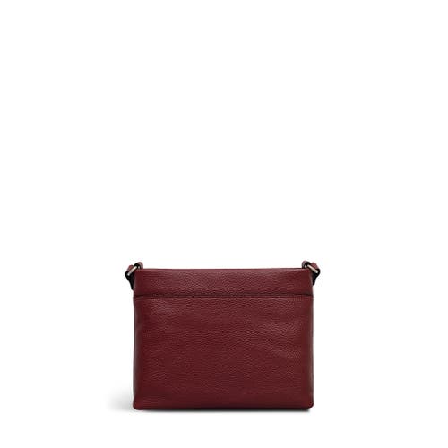 Radley Pickwick Small Ziptop Crossbody Bag In Burgundy